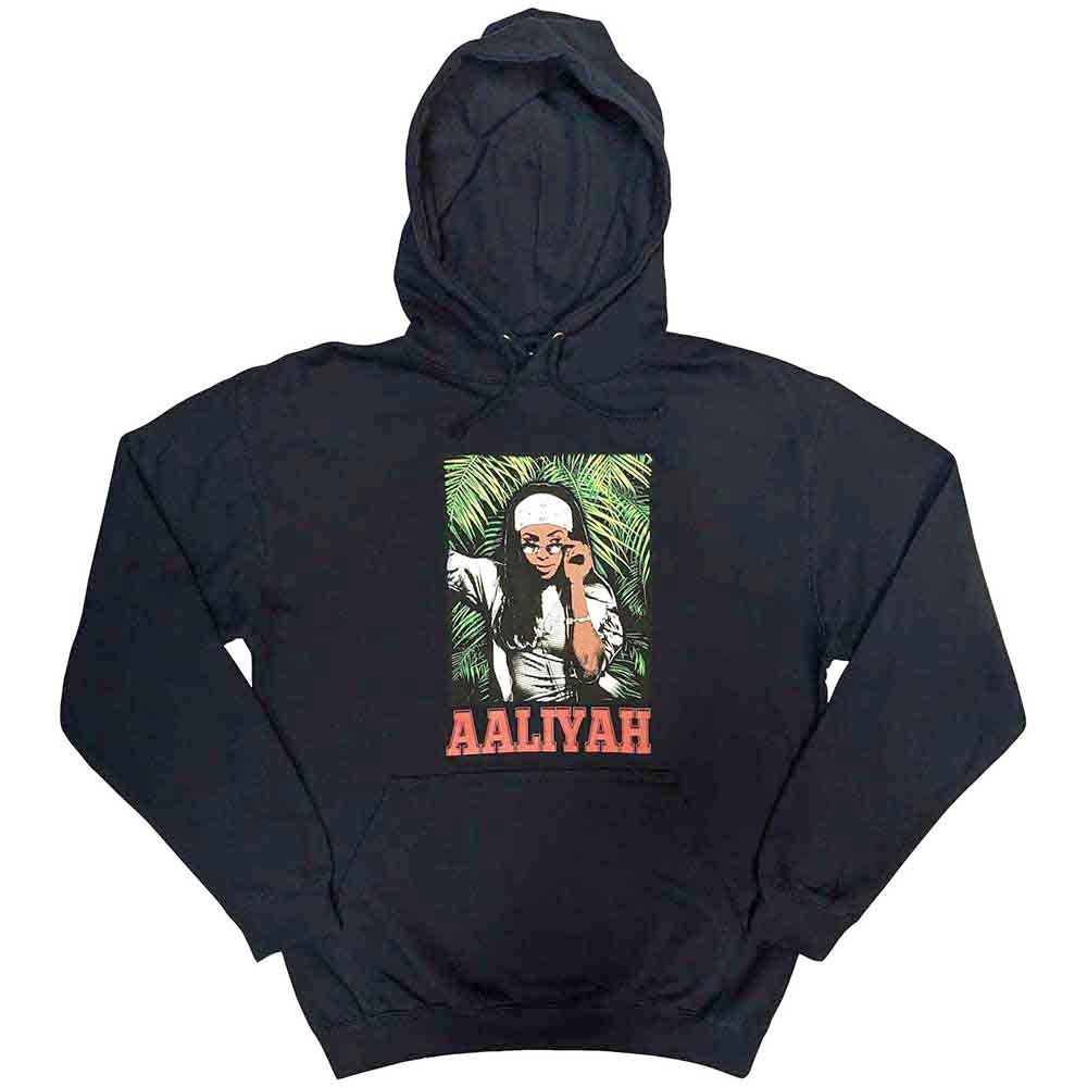 Aaliyah - Foliage Hoodie/trui - Blauw
